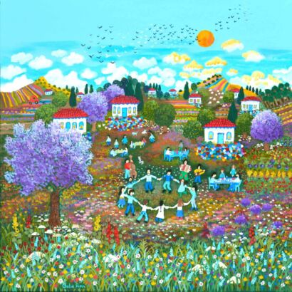 The Troubadours Came to My Neighborhood- SOLD