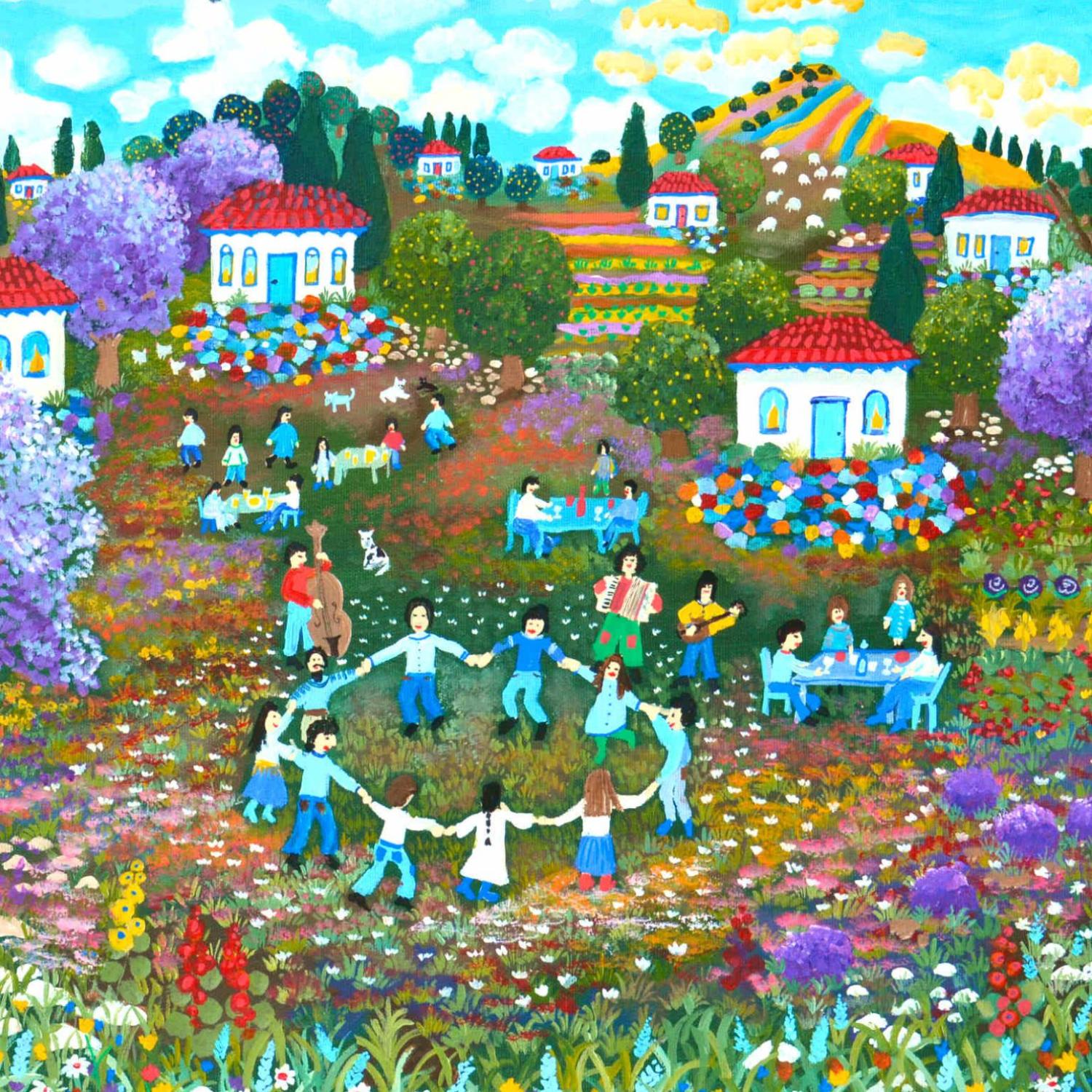 The Troubadours Came to My Neighborhood- SOLD - Image 2