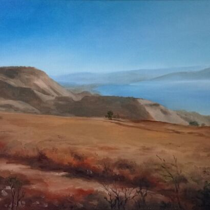 A view of the Sea of ​​Galilee from the Golan