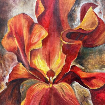 The flower of love and passion