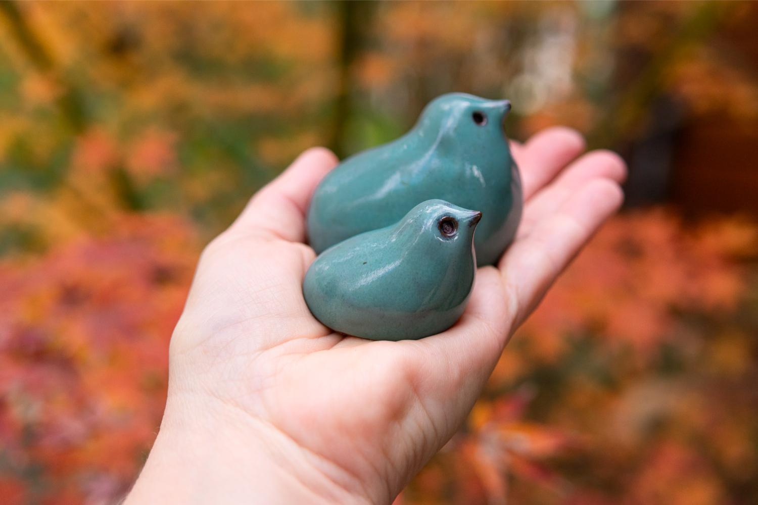 Mother bird and fledgling in a nest - Image 3