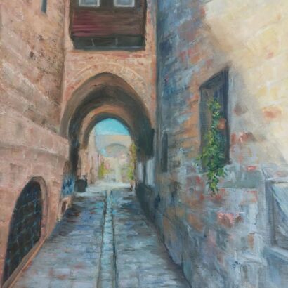 An alley in jerusalem