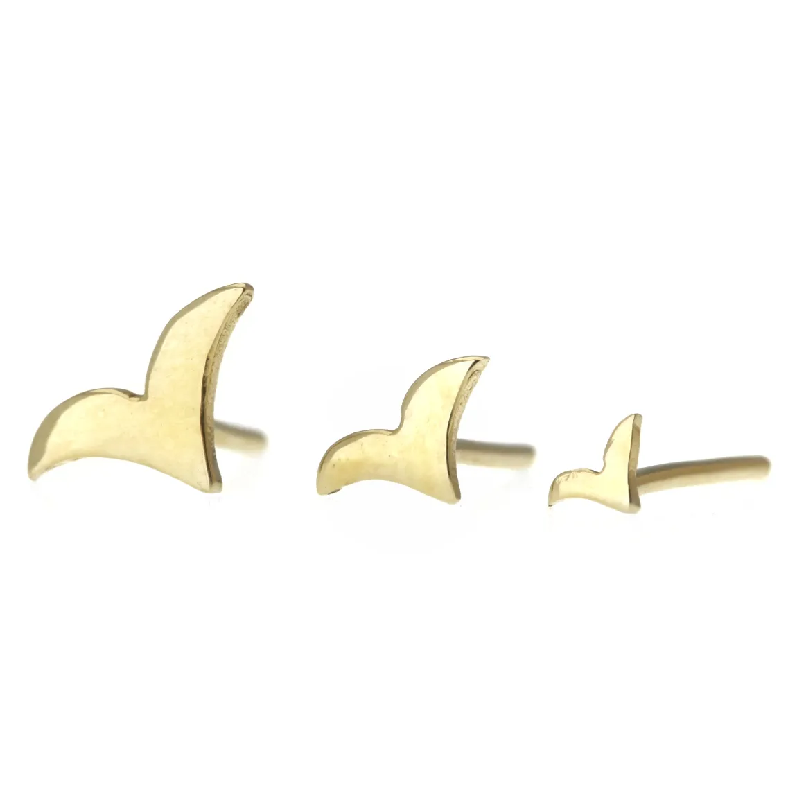 Bird Stud Earrings – Set of 3 - Image 7