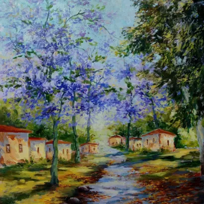 Spring in Kibbutz Dafna